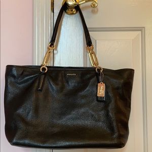 Coach Leather Tote Bag